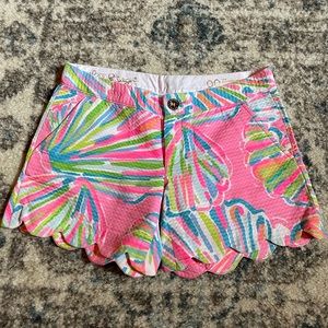 Lilly Pulitzer Buttercup Shorts size 00 Floral